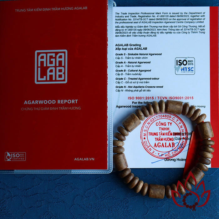 Vòng Trầm Hương Bất Quy Tắc | 10 Ly | Trầm Tốc Kiến Tự Nhiên Lâu Năm